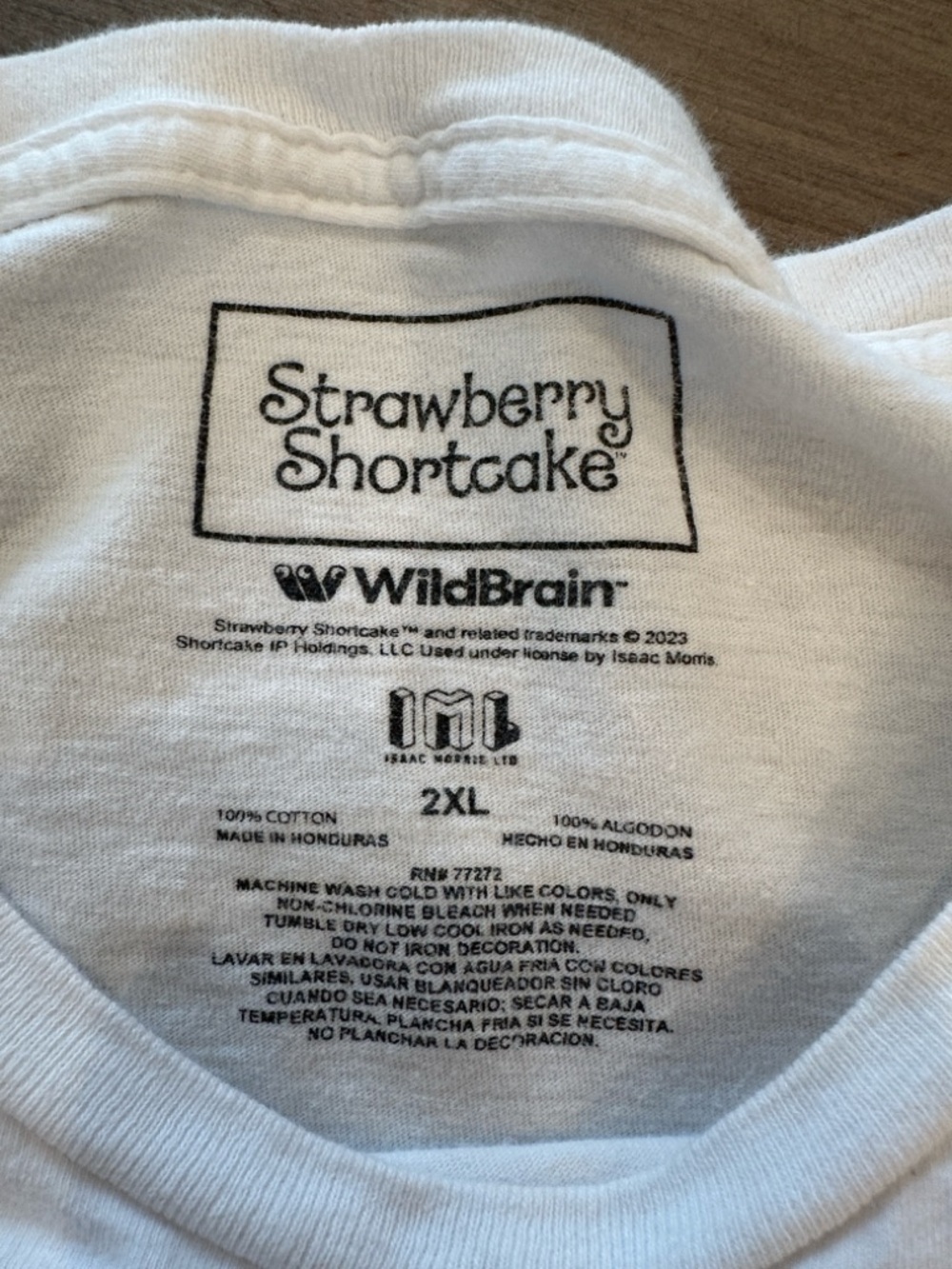 Strawberry Shortcake Graphic Tee in White - Picture 2 of 5